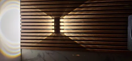 چراغ دیواری مدل قطاری کد W08