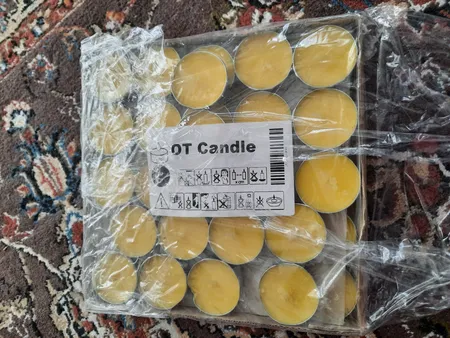 شمع وارمر رویا کندل مدل RC بسته 50 عددی