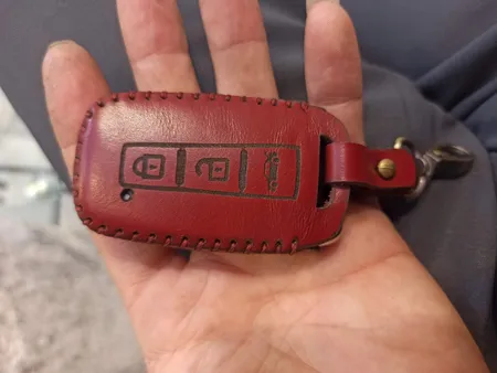 کاور ریموت خودرو چرم آراهمراه کد ARAJ561 مناسب برای هایما