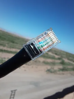 کانکتور CAT6 مدل AG-CO-01 بسته 100 عددی