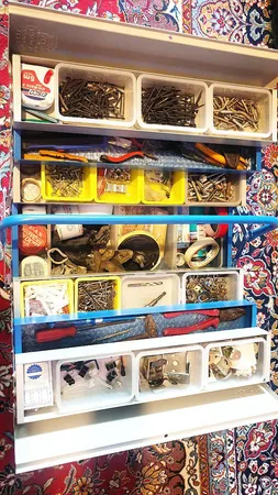 جعبه ابزار صنایع فلزی لوکس درویشیان کد 504