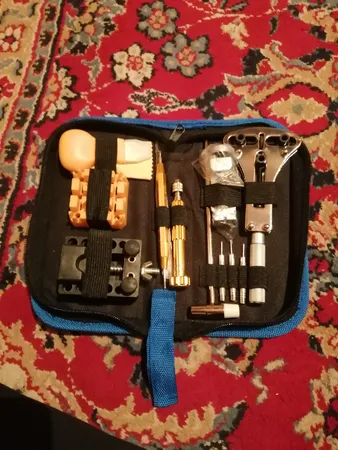 ابزار تعمیر ساعت مدل K01 مجموعه 38 عددی