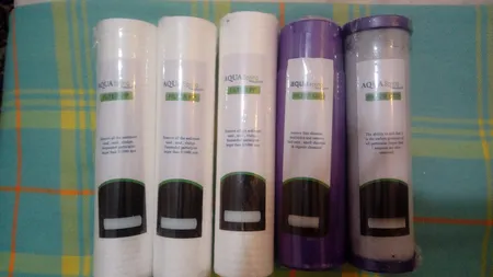فیلتر دستگاه تصفیه آب آکوآ اسپرینگ مدل EXTRA PP-2 مجموعه 5 عددی