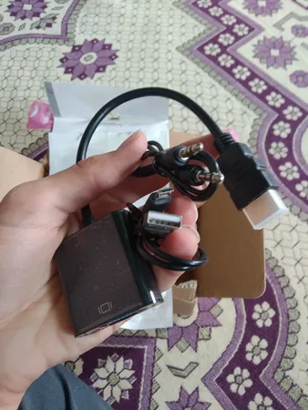 مبدل HDMI به VGA مدل ST با کابل صدا