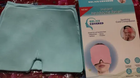 پد سرد و گرم مدل كلاه ژله ای كد 1