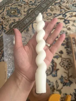 شمع مدل قلمی پیچ بسته 4 عددی