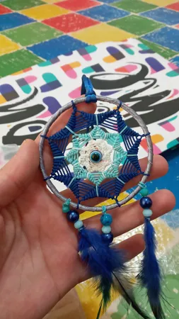 آویز دریم کچر طرح چشم نظر مدل nice09