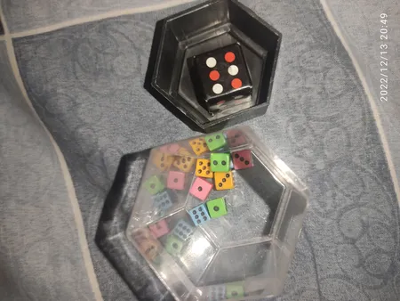 ابزار شعبده بازی طرح انفجار تاس DSK172