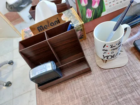 جامدادی رومیزی مدل مهر