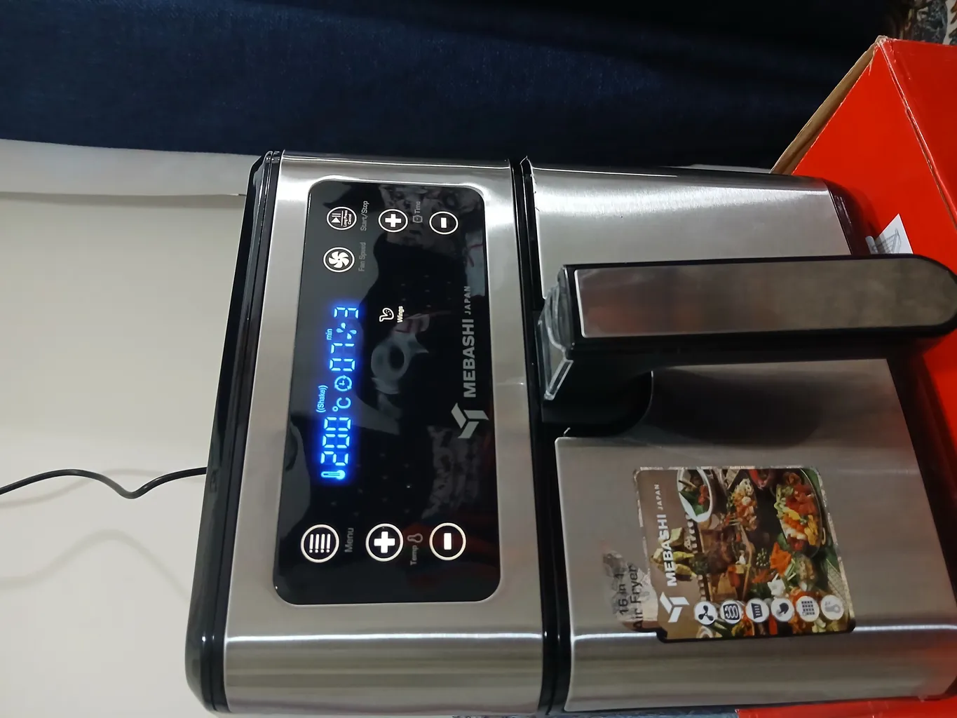 سرخ کن بدون روغن مباشی مدل ME-AF983 سرخ کن بدون روغن مباشی مدل ME-AF983