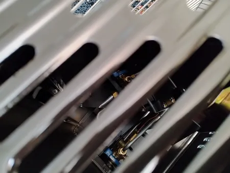 بخاری گازی آبسال مدل هوشمند کد 405