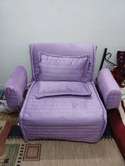 مبل تختخواب شو تک نفره مدل موج