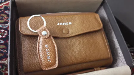 کیف دستی چرم جانتا مدل 496