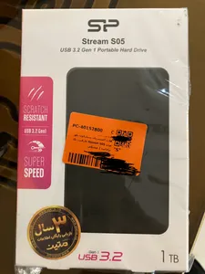 تجریه خرید هارد اکسترنال سیلیکون پاور مدل Stream S05 ظرفیت یک ترابایت دارای رابط USB Type-A 3.0