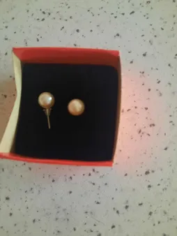 گوشواره نقره زنانه آی جواهر مدل مروارید کد 925I