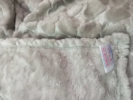 پتو مسافرتی دونفره تیسا مدل قلبی ابعاد 220x200 سانتی متر