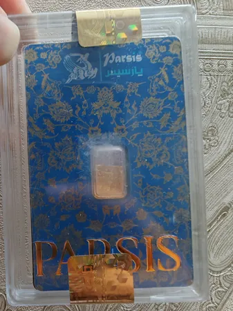 شمش طلا 24 عیار پارسیس مدل 01