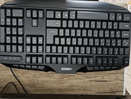 کیبورد گرین مدل GK-302، سوییچ ممبران، Full-Size