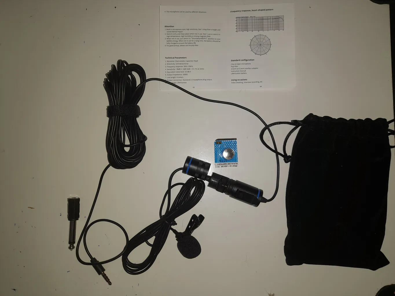 میکروفن یقه ای میروتک مدل MT-M1