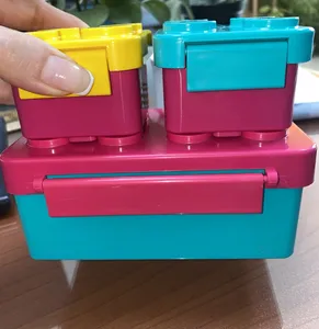 تجریه خرید ظرف غذای 3 تکه کودک هوکیا مدل پازلی