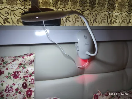 چراغ مطالعه لمسی گیره ای قابل شارژ ویداسی مدل WD-6038