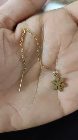 گوشواره زنانه ماصرم مدل برف کد ER2003