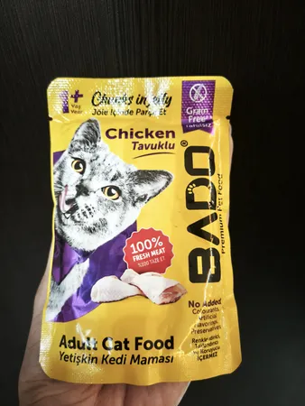 غذای پوچ گربه  بادو مدل مرغ وزن 85 گرم