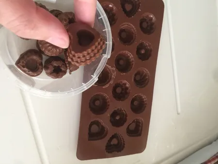 قالب شکلات طرح قلب کد 003