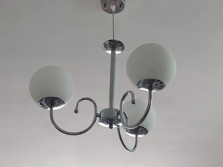 لوستر آویز سه شعله چشمه نور کد A1219/3WT