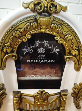 بخاری گازی بهکاران مدل شومینه طرح پرنس کد f-28000