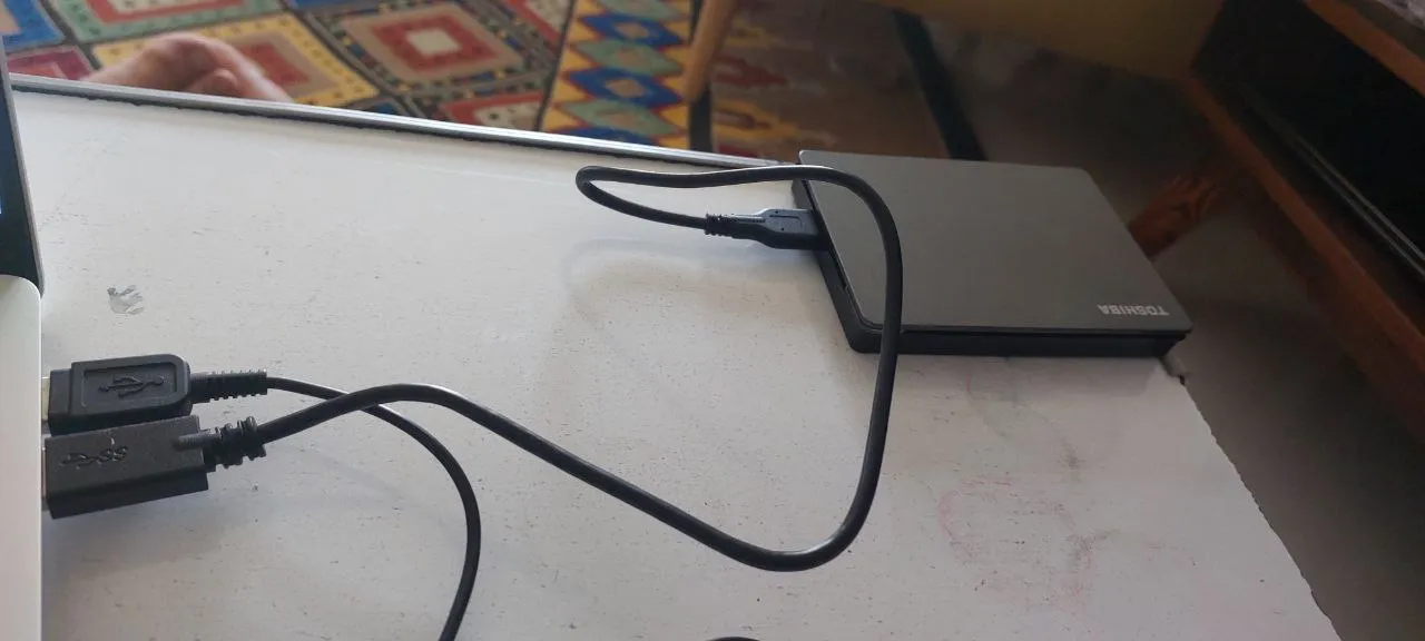 هارد اکسترنال توشیبا مدل Canvio Gaming ظرفیت دو ترابایت دارای رابط USB Type-A 3.2