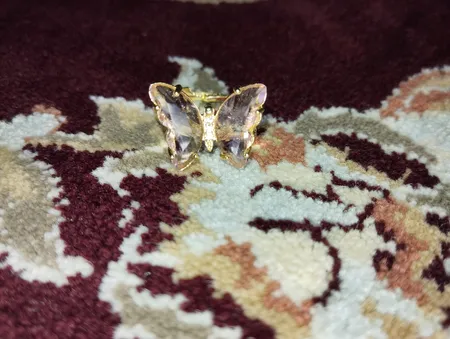 انگشتر زنانه مدل پروانه کد R3451