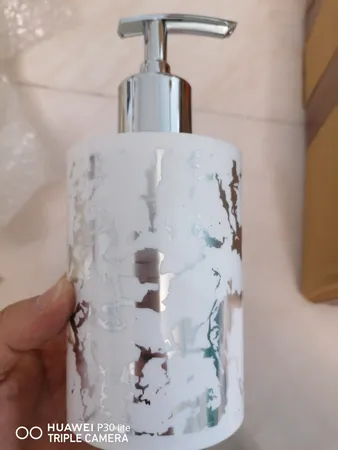 مخزن مایع دستشویی طرح ماربل