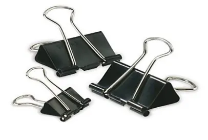 گیره کاغذ سی بی اس سایز 19 میلی متر بسته 12 عددی