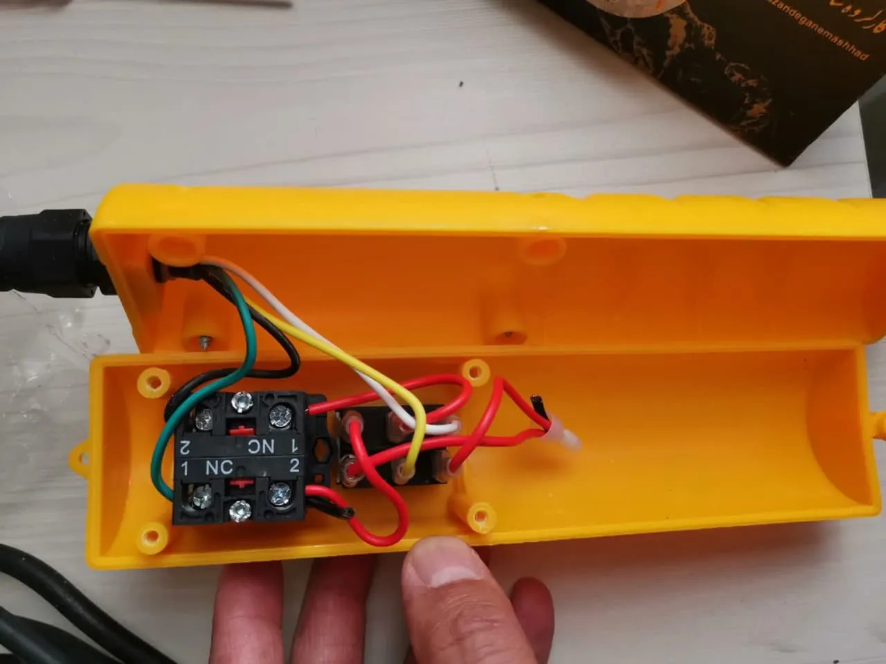 ریموت وینچ برقی تک فاز مدل خازن دار