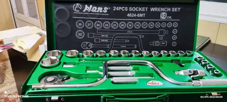 مجموعه 24 عددی آچار بکس هنس مدل 4624 -6MT