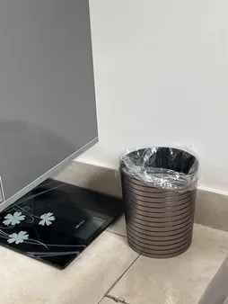 ست سطل و جای دستمال کاغذی کد 990003