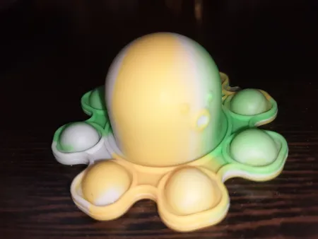 فیجت ضد استرس دنیای سرگرمی های کمیاب مدل پاپ ایت طرح اختاپوس مودی کد DSK-A153