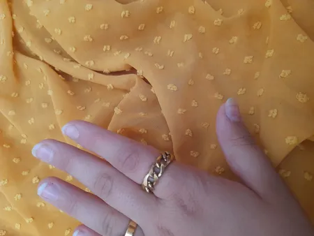 انگشتر دخترانه مدل زنجیر