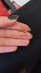 پیرسینگ بدن زنانه پایتخت مدل PS532 بسته ۲ عددی