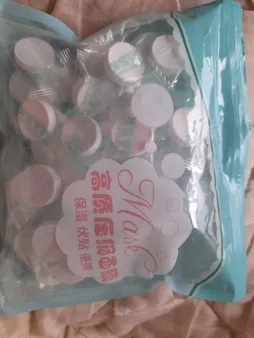 قرص ماسک ورقه ای صورت کلی مدل k50 بسته 50 عددی