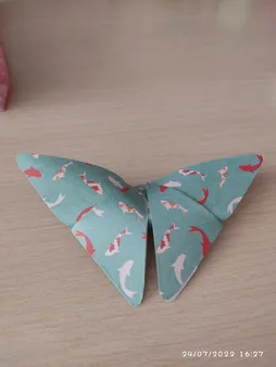 کاغذ اوریگامی طرح فانتزی بسته 60 عددی