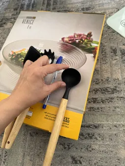 سرویس کفگیر و ملاقه 12 پارچه کیچن ست کد A_25899