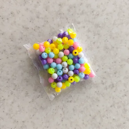 مهره دستبند مدل mat بسته 100 عددی