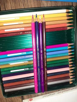 مداد رنگی 24 رنگ فابر-کاستل مدل پلي كروم