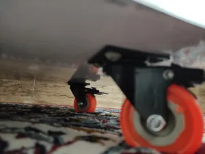 تجریه خرید چرخ کفی‌دار مدل ترمز دار کد CHKT04 مجموعه 4 عددی