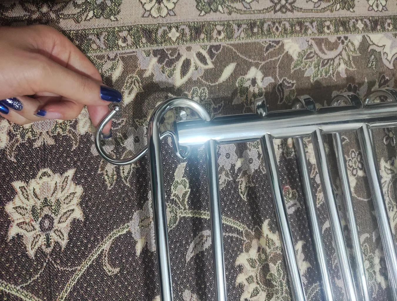 آویز شال و شلوار مدل شش طبقه