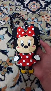 تجریه خرید کیف رودوشی دخترانه مدل سیلیکونی طرح میکی موس کد 1