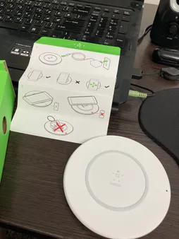 شارژر بی سیم بلکین مدل Boost Up