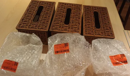 جعبه دستمال کاغذی کد 808